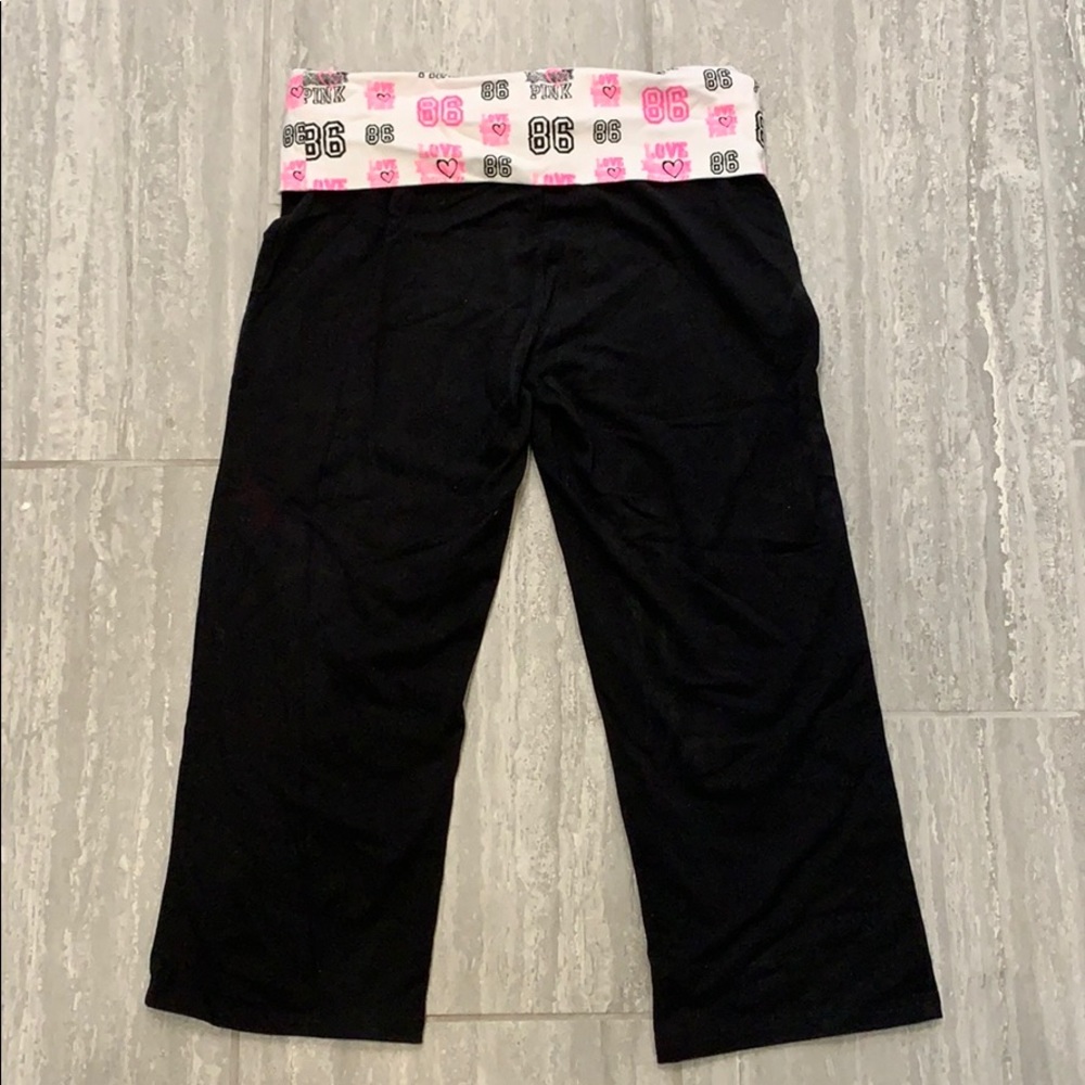 PINK yoga wide bottomed pants - Picture 4 of 6